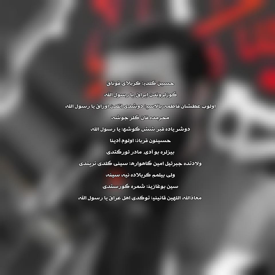 دانلود مداحی حسین گلدی کربلای قوناق از سید صادق موسوی 